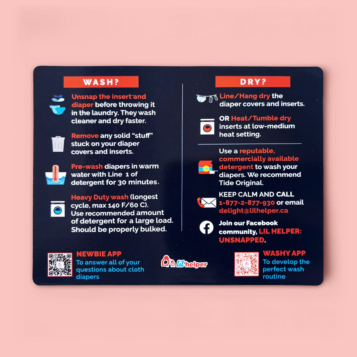 Cloth Diaper Wash Lil Helper