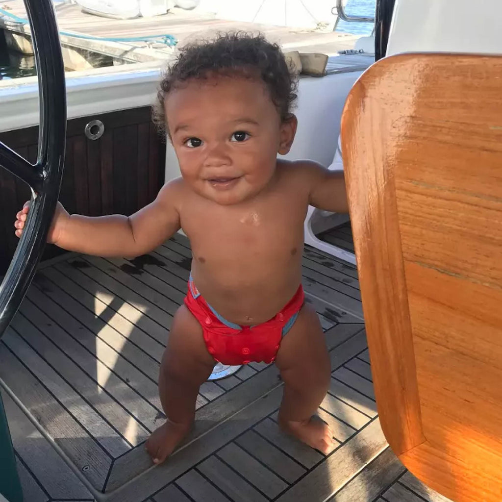 Yes, You Can Cloth Diaper Anywhere: One Family Sails Around the World with Lil Helper