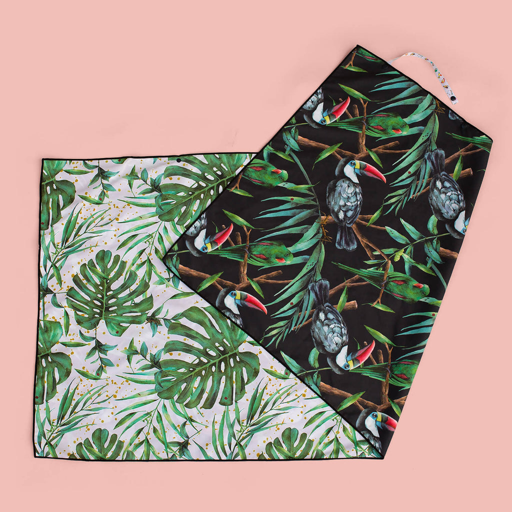 Moasis_Towel_XL_-_Watercolour_Greenery_Print_001