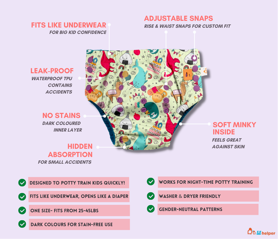 Potty Training Pants Features