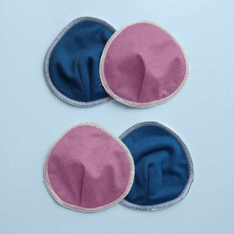 Reusable Overnight Breast Pads Terrain Amethyst