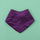 Swirls Purple Minky
