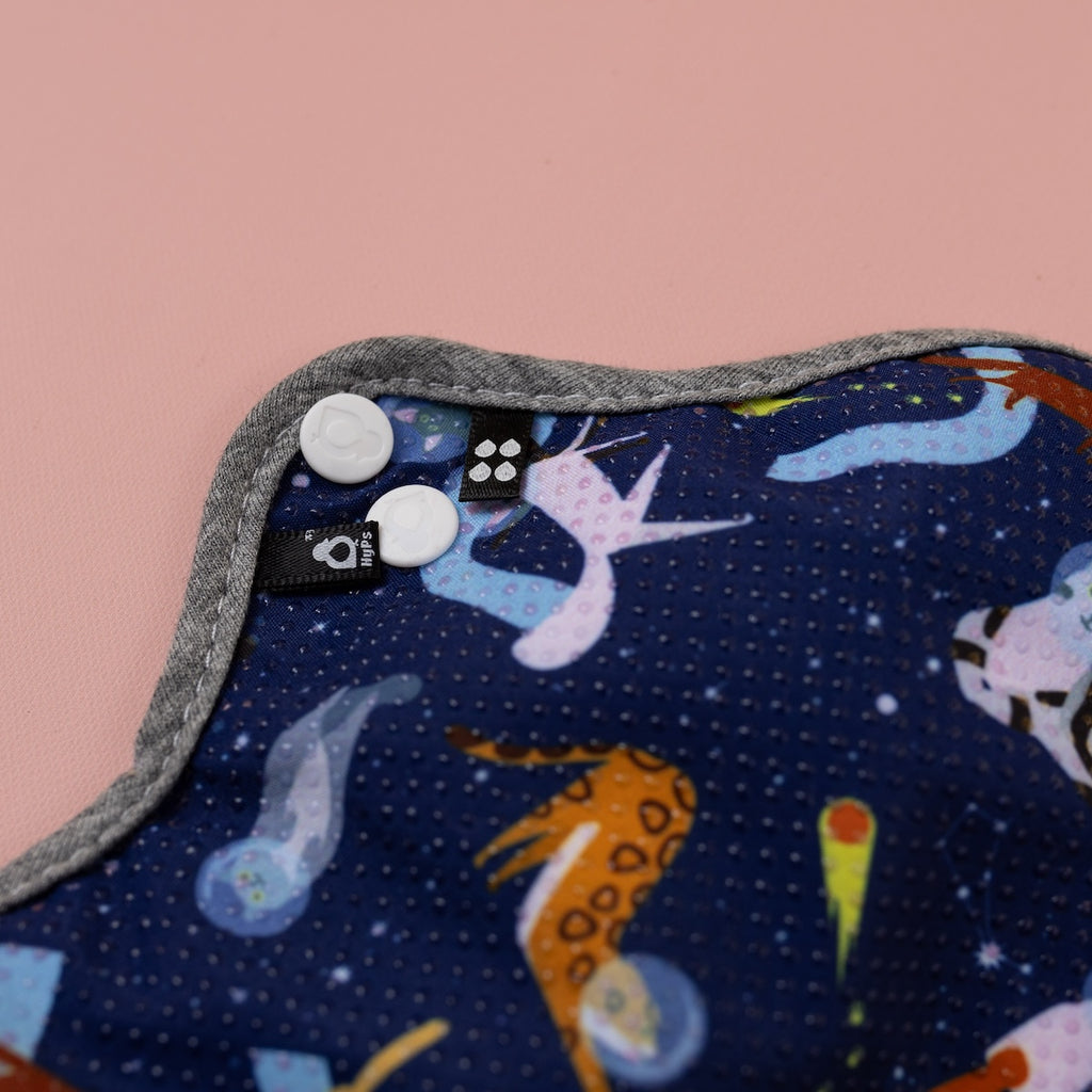 HyPs Teen Reusable Pads (2 pack) Space Cats