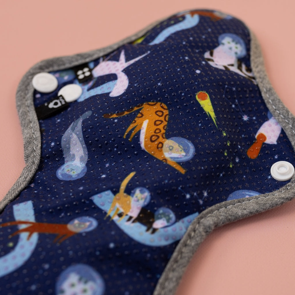 HyPs Teen Reusable Pads (2 pack) Space Cats