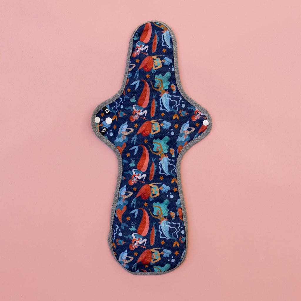 Image for HyPs Active Reusable Pad - size Max, design Badass Mermaids