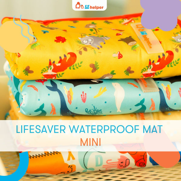 Lifesaver Waterproof Mat Mini Video - Rainbow Pastel