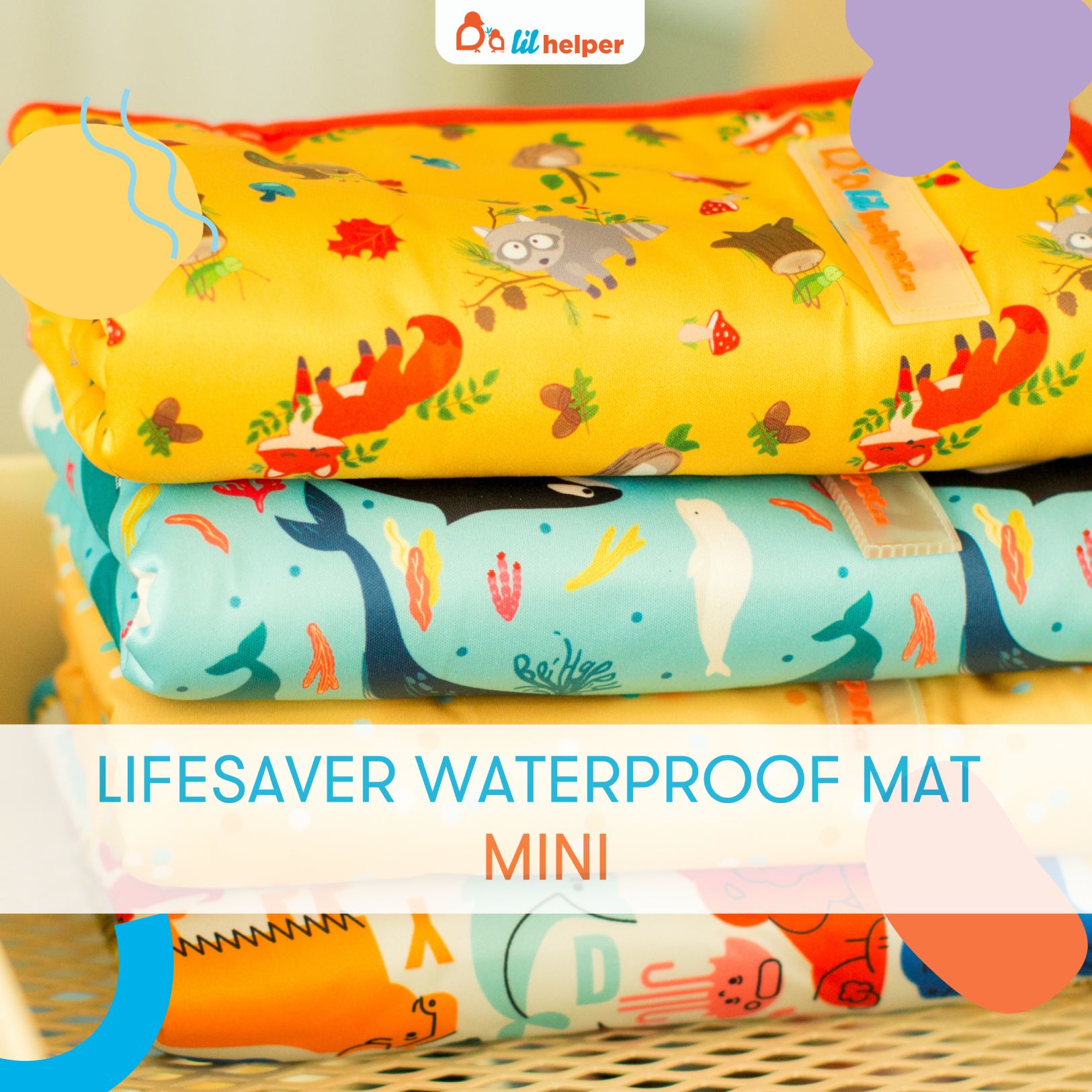 Multi-Purpose Waterproof Mat for Potty Training, Mattress Care & More