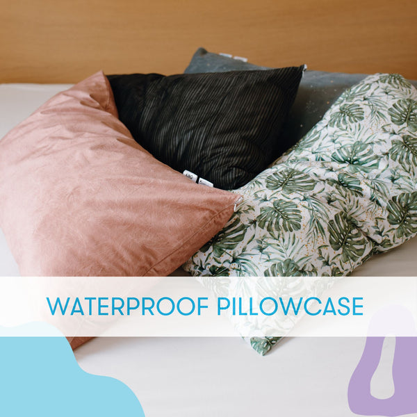 Pillowcase Waterproof Video - Queen Rainbow Pastel