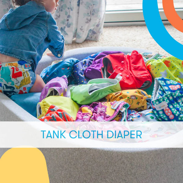 Tank Cloth Diaper Video - Space Cats