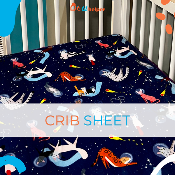 SleepSaver Crib Sheet - Rustic Florals - Video
